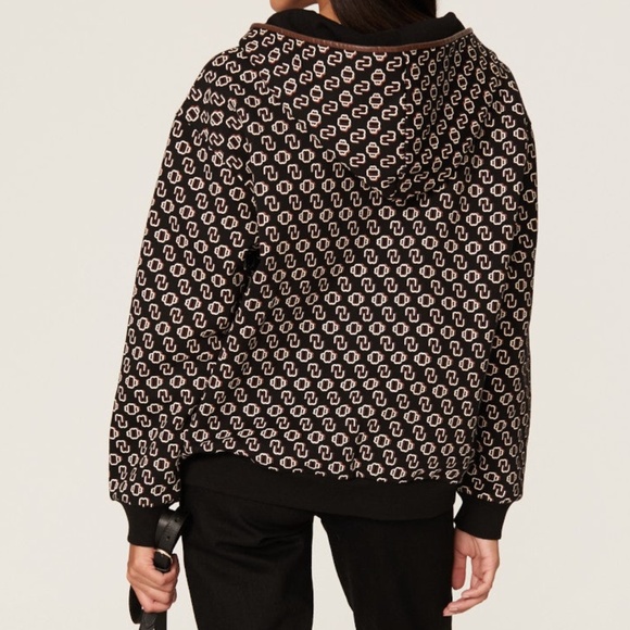 Maje Trame Zip Sweatshirt (Maje 1/US 2-4) - Picture 3 of 13